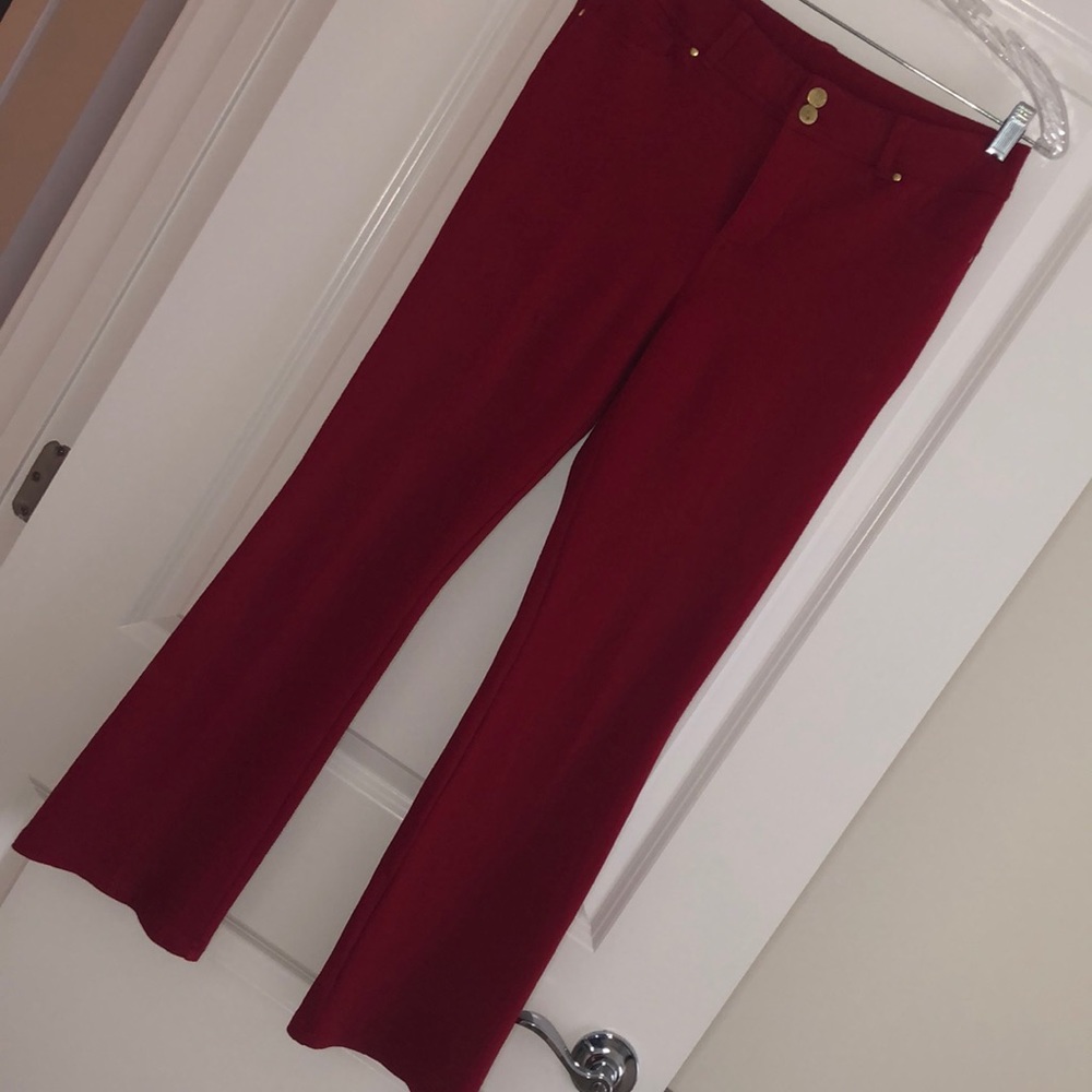 Iman red jeans